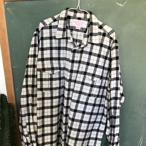 Black & White Plaid Filson Flannel